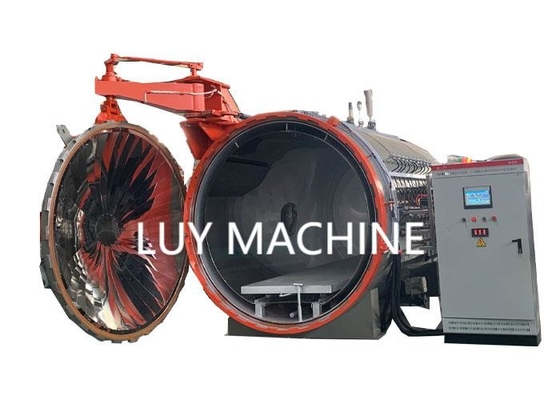 Komercyjny złożony autoklaw 5000 mm średnica SS304 sterowanie PLC