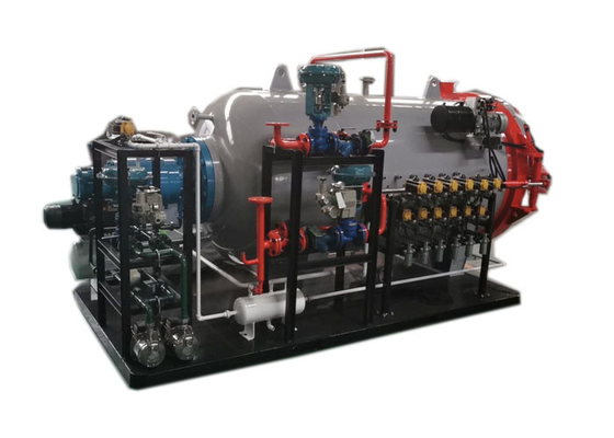 Autoclawa przemysłowa z włókien węglowych fazy 3 5Mpa o wysokiej temperaturze do produkcji
