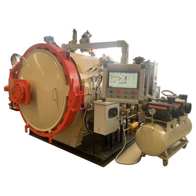 Prosta obsługa i konserwacja autoklawy o wysokiej temperaturze do wytwarzania kompozytowych wyrobów sportowych