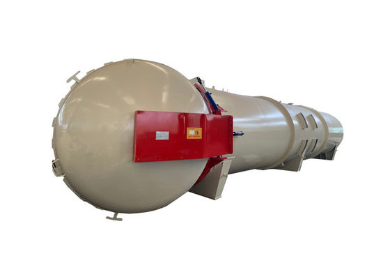 DN 1700mm Buty gumowe Wulkanujący przemysłowy autoklaw