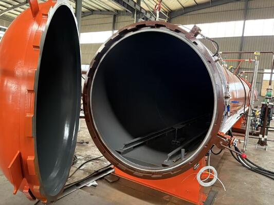 Autoklaw z włókien węglowych Automatyczny kompozytowy autoklaw Produkty składowe z kompozytowych komponentów Utwardzanie do osprzętu do płyt z włókien węglowych