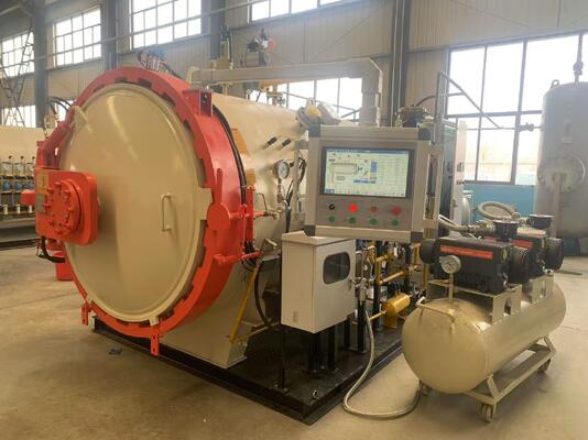 Proces impregnacji za pomocą autoklauzu