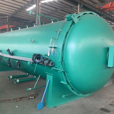 Maszyna do recyklingu opon łożyska energooszczędne przyjazne dla środowiska całkowicie automatyczne sterowanie konstrukcja ciśnienie 0,6-3,0Mpa zbiornik wulkanizacyjny